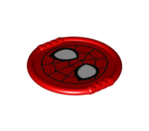 Duplo Plate med Spider-Mann Maske (1355 / 27372)