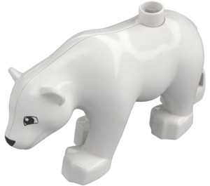 Duplo Polar Bär mit Fuß Forward (12022 / 64148)