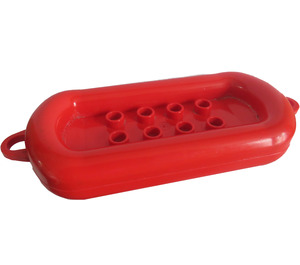 Duplo Red Boat Rubber Raft