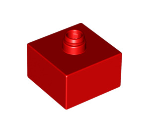 Duplo rouge Brique 2 x 2 avec Épingle (92011)