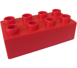 Duplo Rød Klods 2 x 4 (3011 / 31459)