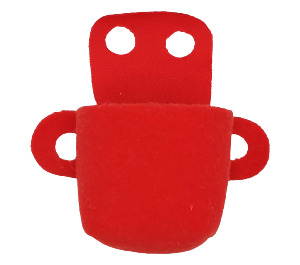 Duplo Rouge Tissu Sac à dos