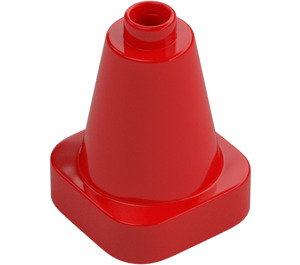 Duplo Red Cone 2 x 2 x 2 (16195 / 47408)