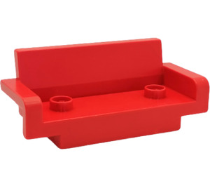 Duplo Red Couch (4888)