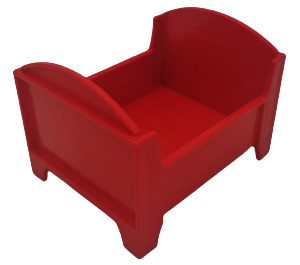 Duplo Rot Figur Bett Klein (31368)