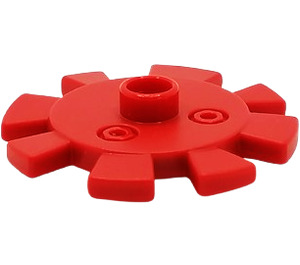 Duplo Red Flower for Gear Wheel (44534)