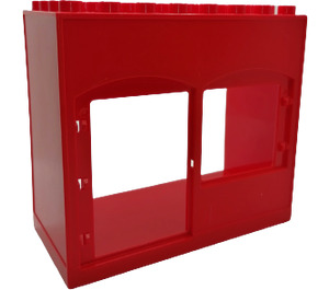 Duplo Rojo House Caja 4 x 8 x 6 Puerta (6431)