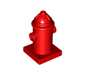 Duplo rouge Hydrant (6414)