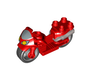 Duplo Red Motorcycle (11811 / 12096)