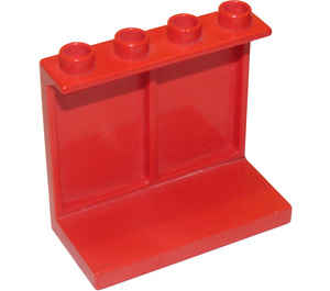 Duplo Red Panel 4 x 2 x 3