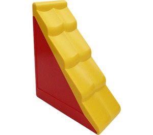 Duplo Rojo Pitched Tejado 2 x 4 x 4 (31030 / 75727)