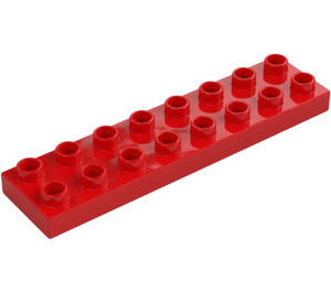 Duplo Rojo Placa 2 x 8 (44524)