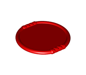 Duplo rouge assiette (27372)