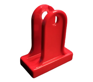 Duplo Red Ship Wheel Holder (4657)