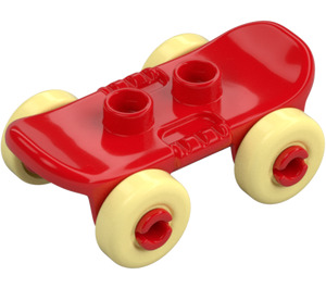 Duplo Red Skateboard (100658)