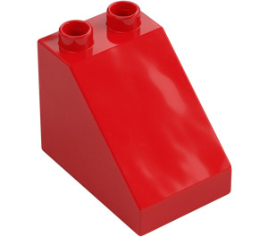 Duplo Red Slope 1 x 3 x 2 (63871 / 64153)