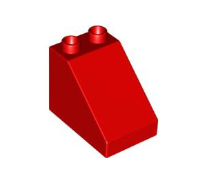 Duplo Red Slope 1 x 3 x 2 (63871 / 64153)