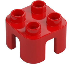 Duplo Red Stool (65273)