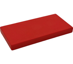 Duplo Red Tile 2 x 4