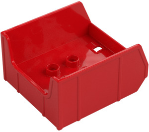 Duplo Red Tipper Bucket with Cutout (14094)