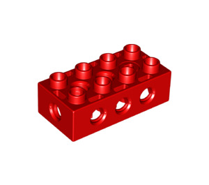 Duplo Red Toolo Brick 2 x 4 (31184 / 76057)