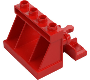 Duplo Röd Tåg Buffer (35967)