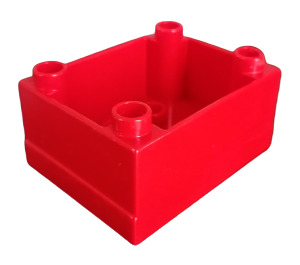 Duplo Red Train Cabin base (6407)