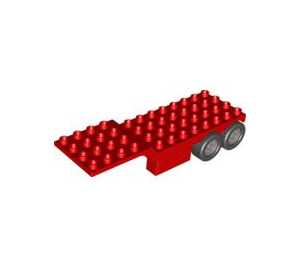 Duplo Rot Truck Anhänger 4 x 13 x 2 (47411 / 89861)