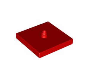 Duplo Red Turntable 4 x 4 Base with Flush Surface (92005)