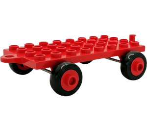 Duplo Red Vehicle Base