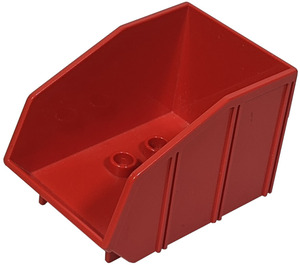Duplo Red Vehicle Tipper Bucket 4 x 5 x 3