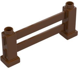 Duplo Reddish Brown Fence 1 x 6 x 2 (31021 / 31044)