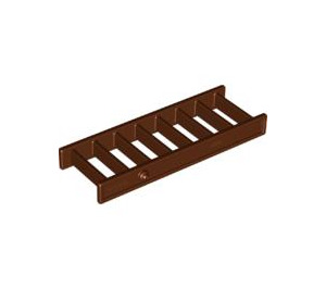 Duplo Marrón rojizo Pick-Arriba Escalera (2224)