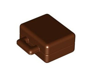 Duplo Reddish Brown Suitcase with Logo (6427 / 87075)