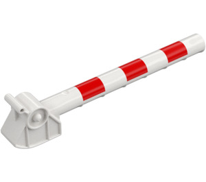 Duplo Road Barrier mit Rot Streifen (13359 / 14269)