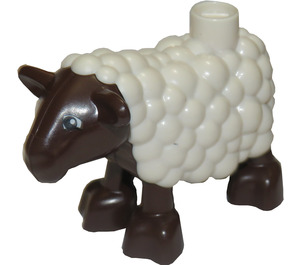 Duplo Sheep with Woolly Coat (12062 / 87316)