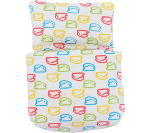 Duplo Sleeping Bag with Multi-Coloured Rabbit Pattern