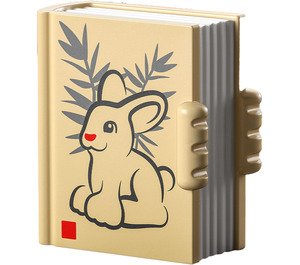 Duplo Zandbruin Book met Konijn (101599)