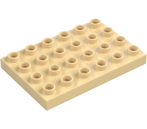 Duplo Beige Piastra 4 x 6 (25549)