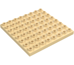 Duplo Beige Platte 8 x 8 (51262 / 74965)