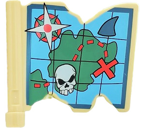 Duplo Bronzer Treasure Map 3 x 2 x 1 (55344)