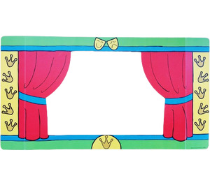 Duplo Theater Gardin Bakgrund (42426)