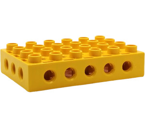 Duplo Toolo 4 x 6 x 1 with Thread+screws (31345 / 76395)