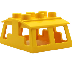 Duplo Train Cabin Roof (6408)