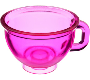 Duplo Transparent Dark Pink Cup Ø41.5 (31334)