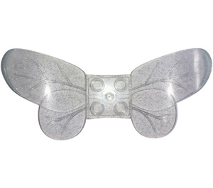 Duplo Transparent Glitter Wings (31223)
