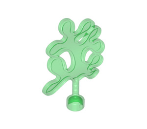 Duplo Transparent Green Branch (43852)