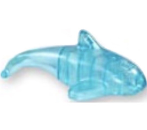 Duplo Transparent Light Blue Whale (42027)