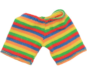 Duplo Pantalon avec Rainbow Rayures