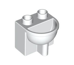 Duplo Wit Bathroom Sink (4892 / 21990)